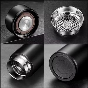 500ml Double Wall Insulated Stainless Steel Vacuum <b>Flasks</b> Custom Logo Digital Smart Water Bottle With Led Temperature Display - Product Image 3