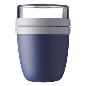 Venta Directa de Fábrica, Tazas de Desayuno Portátiles Creativas para Viajes, Vasos de Acero Inoxidable para Yogur, Frutos Secos, Loncheras para Alimentos Frescos - Product Image 1