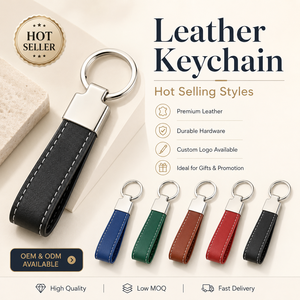 <span class=keywords><strong>Porte</strong></span>-<span class=keywords><strong>clés</strong></span> en cuir véritable avec boucle en métal véritable, logo <span class=keywords><strong>personnalisé</strong></span>, nom <span class=keywords><strong>personnalisé</strong></span>, accessoires de luxe, <span class=keywords><strong>porte</strong></span>-<span class=keywords><strong>clés</strong></span> en cuir PU véritable - Product Image 3