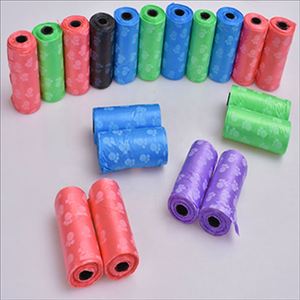 ถุงเก็บมูลสัตว์เลี้ยงแบบพิมพ์โลโก้ตามสั่งขายส่ง พร้อมที่จ่ายถุง - Product Image 3