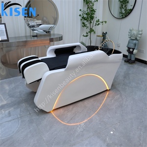KISEN Electrical Smart Massage Shampoo Chair <b>Head</b> Spa Basin Luxury <b>Style</b> Hair Washing Basin Bed Salon Furniture for Sale - Product Image 2