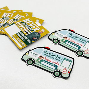 Customizable Soft Magnetic Refrigerator Sticker Factory-Designed Paper Promotional Business Gifts