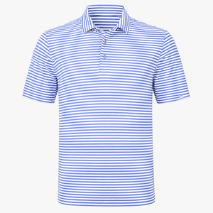 Polo de Punto Personalizado para Hombre, Manga Corta, Color Sólido, Transpirable, Absorbe la Humedad, Uso Casual, Corte Regular, Tela de Nailon y Elastano - Product Image 4