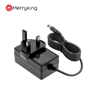 İngiliz 3 pin AC tak güç kaynağı 3v 5V 6V 8V 9V 12V 15V 18V 24V 36 48V 0.5A 1A 1.5A 2A 3A 4A 5A 6A AC DC güç adaptör