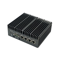 4 Lan N100 resistente integrado sin ventilador Industrial mini pc win10/11 Linux sin Ram sin disco duro precio de fábrica hecho en China barato