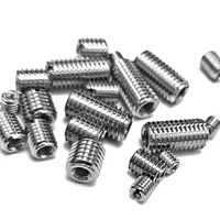 Stainless Steel Fine Thread Adapter Nut Internal/External Thread Reducer Bushing Fully Threaded ISO Standard 8.8 Grade M2-M16