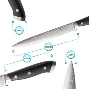 Coltello Professionale Cinese per Affettare Salmone Affumicato a Lunga Durata - Product Image 3