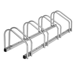 Porte-vélos <span class=keywords><strong>4</strong></span> <span class=keywords><strong>places</strong></span> peu encombrant Porte-vélos <span class=keywords><strong>4</strong></span> <span class=keywords><strong>places</strong></span>-Organisateur de garage à usage intensif pour le stockage de vélos et de matériel Vélos Affichage au sol extérieur - Product Image 1