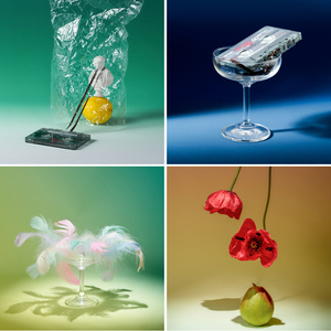 57x87cm mỹ phẩm hai mặt Gradient không phản chiếu giấy nền cho đồ trang sức và mỹ phẩm đạo cụ nền - Product Image 4