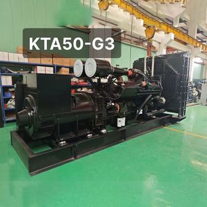 เครื่องยนต์ KTA50-G3 1100 กิโลวัตต์ 1375 กิโลโวลต์แอมแปร์ เครื่องกำเนิดไฟฟ้ากระแสสลับ ดีเซล เกนเซ็ต - Product Image 4