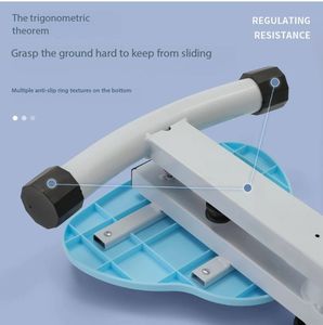Placa de cintura de rebote de doble eje, máquina de Fitness de torsión silenciosa para el hogar con masaje de resistencia ajustable para ejercicio de pies - Product Image 5