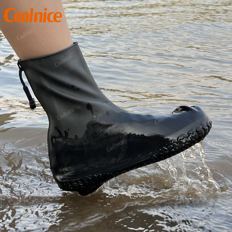 Силиконовый защитный чехол от дождя и обуви, нескользящий многоразовый резиновый водонепроницаемый силиконовый чехол для обуви