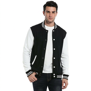 <b>Mens</b> Varsity Jacket Everyday Wear Letterman Style Warm Bomber Coat School College Sports Team Street Fashion Outfit - Product Image 1