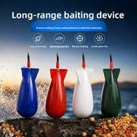 LOVITA Dispositif d'appâtage pour poissons YJ0070 en plastique, précision de visée élevée, longue portée, attirage rapide des poissons, point fixe