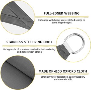 Bạt Che Nắng Ngoài Trời Chống Tia UV Chống Mưa Chống Nước Cầm Tay Bán Trực Tiếp Từ Nhà Máy - Product Image 5