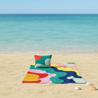 Serviette de bain et de plage en microfibre personnalisée avec nom imprimé, absorbante, rectangulaire, compressée, pour voyage, piscine, spa, maison, hôtel, cadeau promotionnel