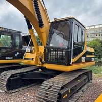 Excavatrice sur chenilles hydraulique CAT320B d'occasion en bon état, faible nombre d'heures, à vendre