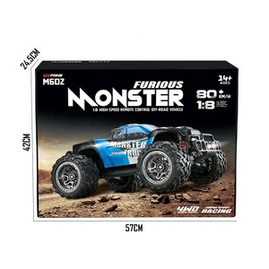 Nouvelle arrivée 1/8 échelle 100 km/h puissance camion haute vitesse 4WD Brushless RC télécommande monstre hors route pneus camion modèle pour garçons - Product Image 6