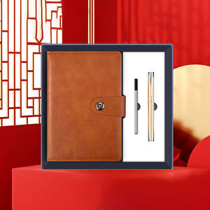 ของขวัญธุรกิจของบริษัทร่มปากกาโน้ตบุ๊ค U ดิสก์ของขวัญต้อนรับหรูหราวีไอพีเครื่องเขียนสำนักงานชุดของขวัญของบริษัท - Product Image 6