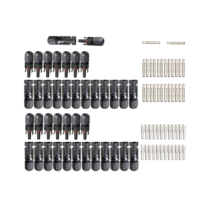 <b>Quick</b>-Release Male/Female Copper Contact 1000V DC Rated Solar Cable <b>Connector</b> Set for Solar Power Plants - Product Image 1