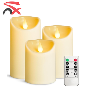 <span class=keywords><strong>Bougie</strong></span> <span class=keywords><strong>LED</strong></span> sans flamme <span class=keywords><strong>en</strong></span> plastique bon marché <span class=keywords><strong>en</strong></span> <span class=keywords><strong>gros</strong></span>, bougies sans fumée, lumière de <span class=keywords><strong>bougie</strong></span> <span class=keywords><strong>LED</strong></span> avec télécommande pour la décoration, promotion, approvisionnement - Product Image 2