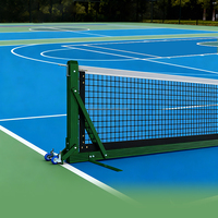 Revêtement de sol en acrylique pour terrains de pickle-ball professionnels, adapté aux terrains extérieurs