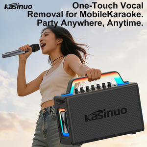 Altavoz Bluetooth Kasinuo HD010 de 40W al por Mayor, con Luz RGB de 5000mAh, Micrófono Inalámbrico 2.4G, OTG, Transmisión en Vivo, Portátil, para Fiestas al Aire Libre y Karaoke - Product Image 2