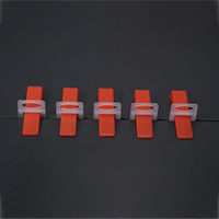 Base de nivellement ovale personnalisée de 2.0mm pour carreaux de céramique Clip d'intervalle de briques en PP Accessoires de carreaux creux pour appartement facile