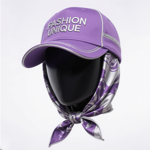 Pañuelo de cabeza con estampado de doble cara personalizado Bandana Seda Streetwear Hip Hop Square Bandana 90*90 - Product Image 4