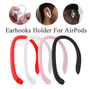 Pour Airpods <span class=keywords><strong>2</strong></span> 3 4 <span class=keywords><strong>Pro</strong></span> pour protéger le support de crochet d'oreille accessoire d'écouteur sans fil Silicone <span class=keywords><strong>sport</strong></span> Anti-perte crochet d'oreille - Product Image 3