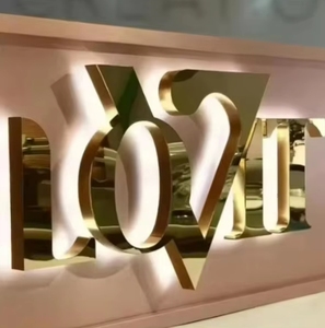Letra de canal LED personalizada iluminada <span class=keywords><strong>canta</strong></span> luz 3D señalización logotipo tienda edificio signo para barbería - Product Image 1