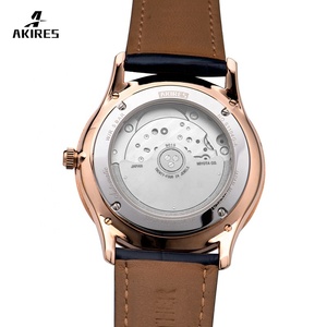 Orologio con cinturino in acciaio inossidabile 316L di marca AKIRES MIYOTA 9015 orologio meccanico personalizzato con movimento automatico per uomo - Product Image 5