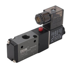 Vanne solénoïde pneumatique à cinq voies à deux positions à économie d'énergie 4V210-08 4V110-06 4V310-10 pour gaz 24V OEM personnalisable - Product Image 3