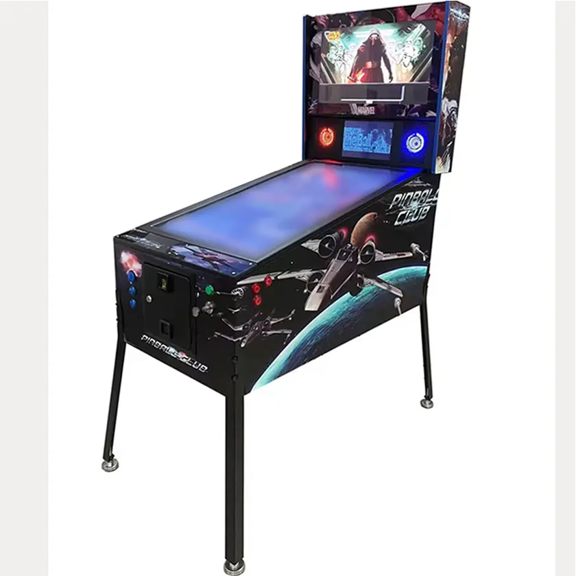 Mesin Video game Arcade dalam ruangan klub Pinball Virtual