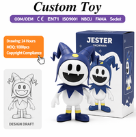 Figurine de jouet en vinyle personnalisée, Modèle de poupée en PVC de blanchet fantaisie ou bonhomme de neige, style dessin animé mignon, ODM pour décoration d'étagère, cadeau et objets de collection