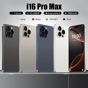 Nuevo <span class=keywords><strong>Teléfono</strong></span> Celular I16 Pro Max, Smartphone, Precio Bajo, <span class=keywords><strong>Teléfono</strong></span> Móvil 4G - Product Image 1
