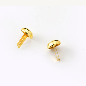 Gran oferta, nuevo remache de Metal, forma de cúpula, pies, pies, pequeño bolso de Metal redondo, pies, remaches, tachuelas para prendas de cuero - Product Image 6