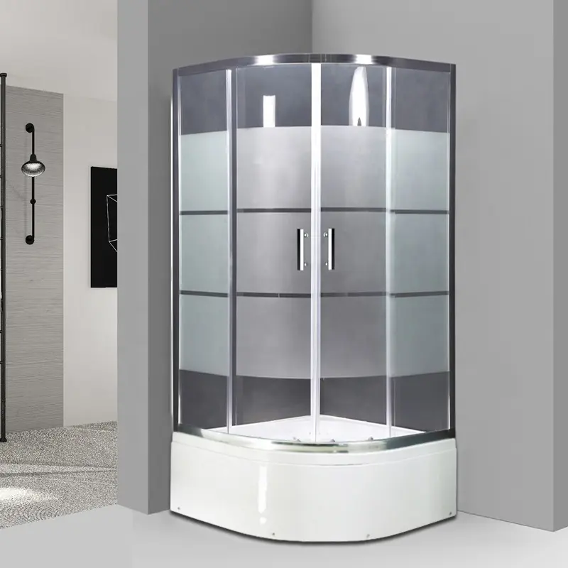 Neues Design moderne Schiebe duschkabinen aus gehärtetem Glas und Preis