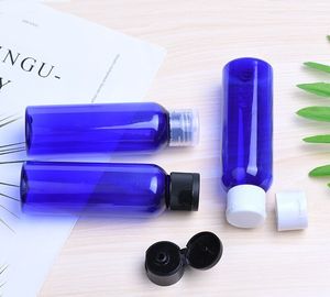 Nhà Máy Bán Hàng Trực Tiếp Trong Suốt Màu Xanh Pet Vòng Vai Chai Nhựa Với Chai Dầu Gội Đầu Lật Cap Du Lịch Chai Dầu Gội Đầu Thiết Lập - Product Image 5