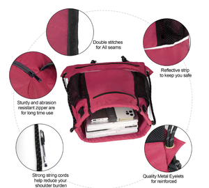 حقيبة ظهر متعددة الأغراض لكرة السلة وكرة القدم مع حقيبة شبكية مخفية للكرة، حقائب معدات رياضية للصالة الرياضية، حقيبة تمارين بحبل - Product Image 2