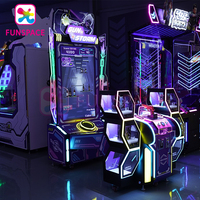 Machine de jeu d'arcade à pièces Funspace, simulation de tir, machine à pistolet King Game, à vendre