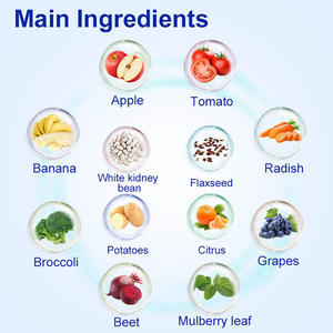 Poudre de boisson détoxifiante et amincissante à base d'extraits de fruits et de légumes, formule pure, marque privée, pour la santé intestinale, perte de poids naturelle, adulte - Product Image 4