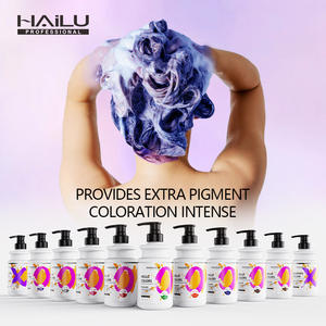 HAILU OEM/ODM Salon Hair Color Dye Color Fijación Marcas Los mejores productos de champú Envío gratis Color Herbal chino - Product Image 3