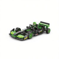 Coche de Carreras de Plástico ABS, Juego de Bloques de Construcción de 225 Piezas, Escala 1:16, MAZZEO GIOCATTOLI para Niños de 5 a 7 Años