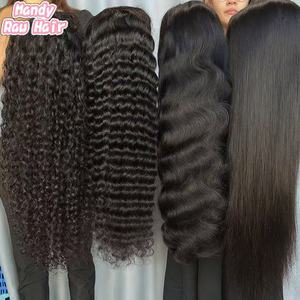 Peluca de Cabello Humano con Frente de Encaje de 30 Pulgadas, 100% Cabello Humano, 13x6, Liso, HD Transparente, Pre-Arrancado con Cabello de Bebé para Mujeres Negras - Product Image 5