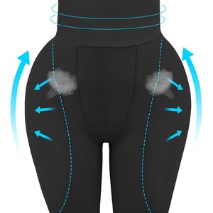 กางเกงกระชับสัดส่วนเสริมสะโพก เอวสูง ผ้าไนลอนหนา สีเข้ม ช่วยยกสะโพก สำหรับผู้หญิง - Product Image 4