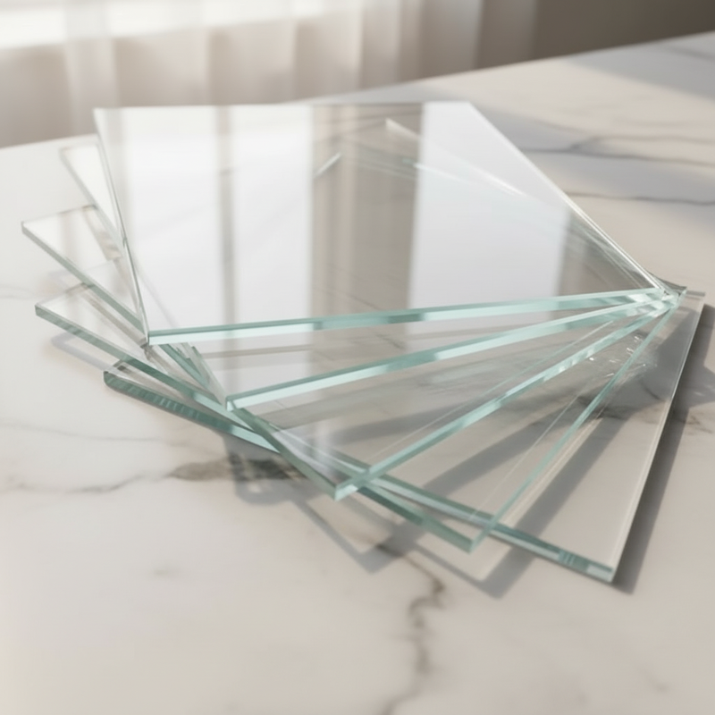 Wholesale High Quality Solid Clear Tempered