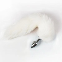 Plug anal en silicone souple en forme de queue de renard, petit dilatateur anal pour débutantes, jouet sexuel pour adultes, accessoires de plaisir personnel féminin