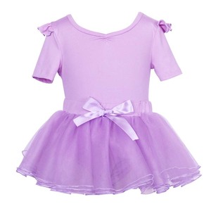 Conjunto de tutú de ballet de tul rojo para niñas, bebés y niños pequeños, ideal para verano, con falda y top corto liso, 1 unidad/bolsa OPP - Product Image 4