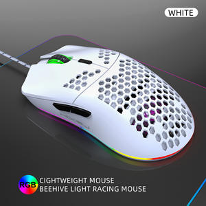 Haohuaxin RGB sağ elini oyun fare 2.4Ghz kablosuz 6 düğmeler makro programlama ergonomik tasarım ışıkları açılabilir - Product Image 2